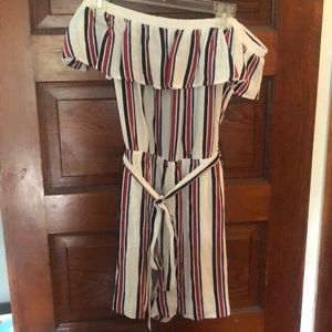 Stripped Romper